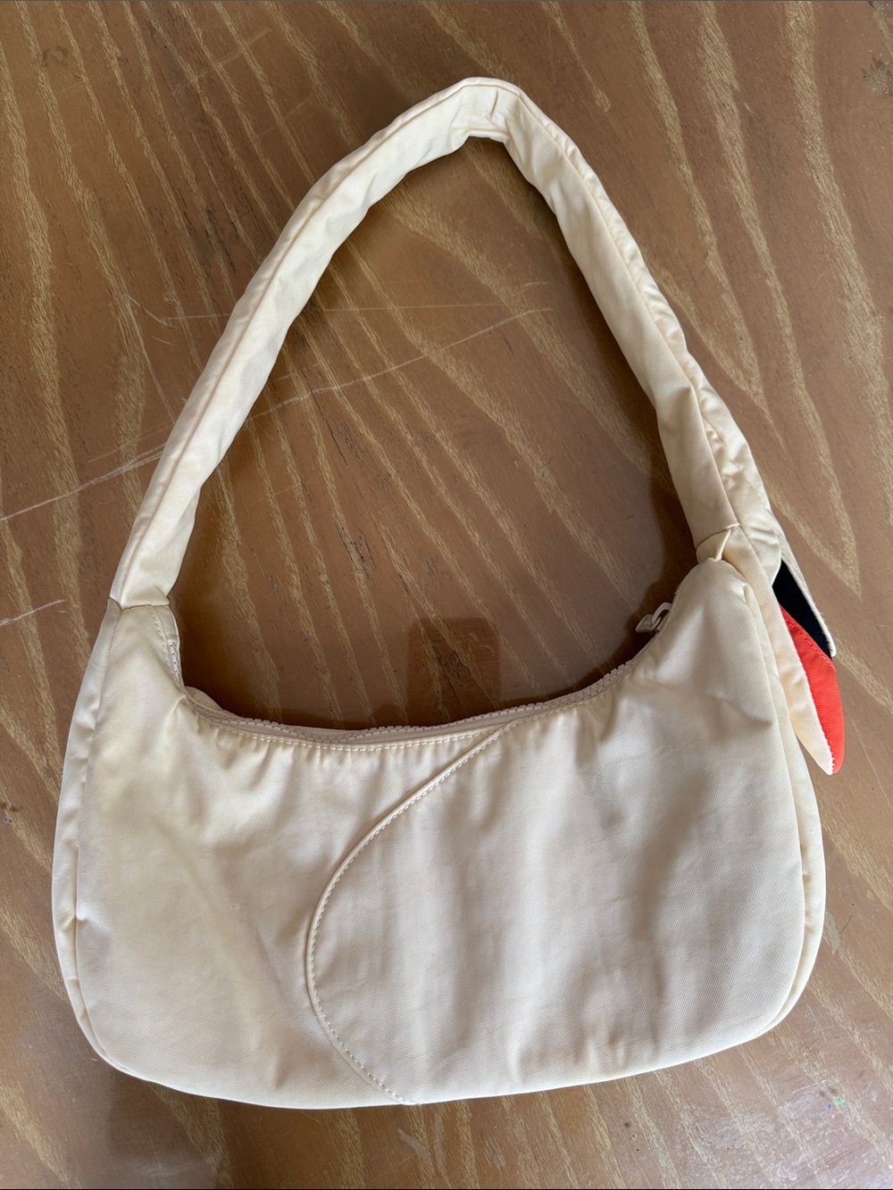 BAGGU Swan Bag Shoulder Purse - Cream White